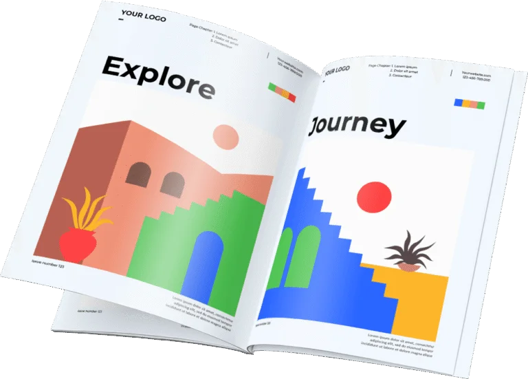 Open print catalog preview